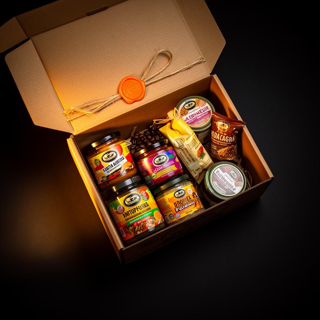 Caja Misterio Foodex con productos latinoamericanos curados